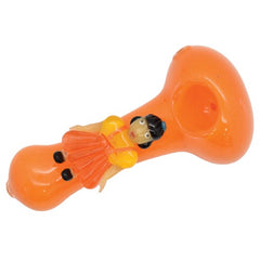 4.5" Squid Lady Glass Hand Pipe - (1 Count)