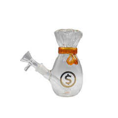 5.1" Money Bags Waterpipe - (1 Count)