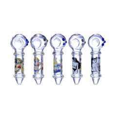 5.5" Lady In The Night Handpipe Colors May Vary - (1 Count)