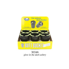 BUTT BUCKET CAR ASHTRAY GLOW IN THE DARK