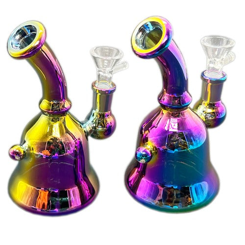6" Chrome Rainbow Water Bubbler - Design May Vary - (1 Count)