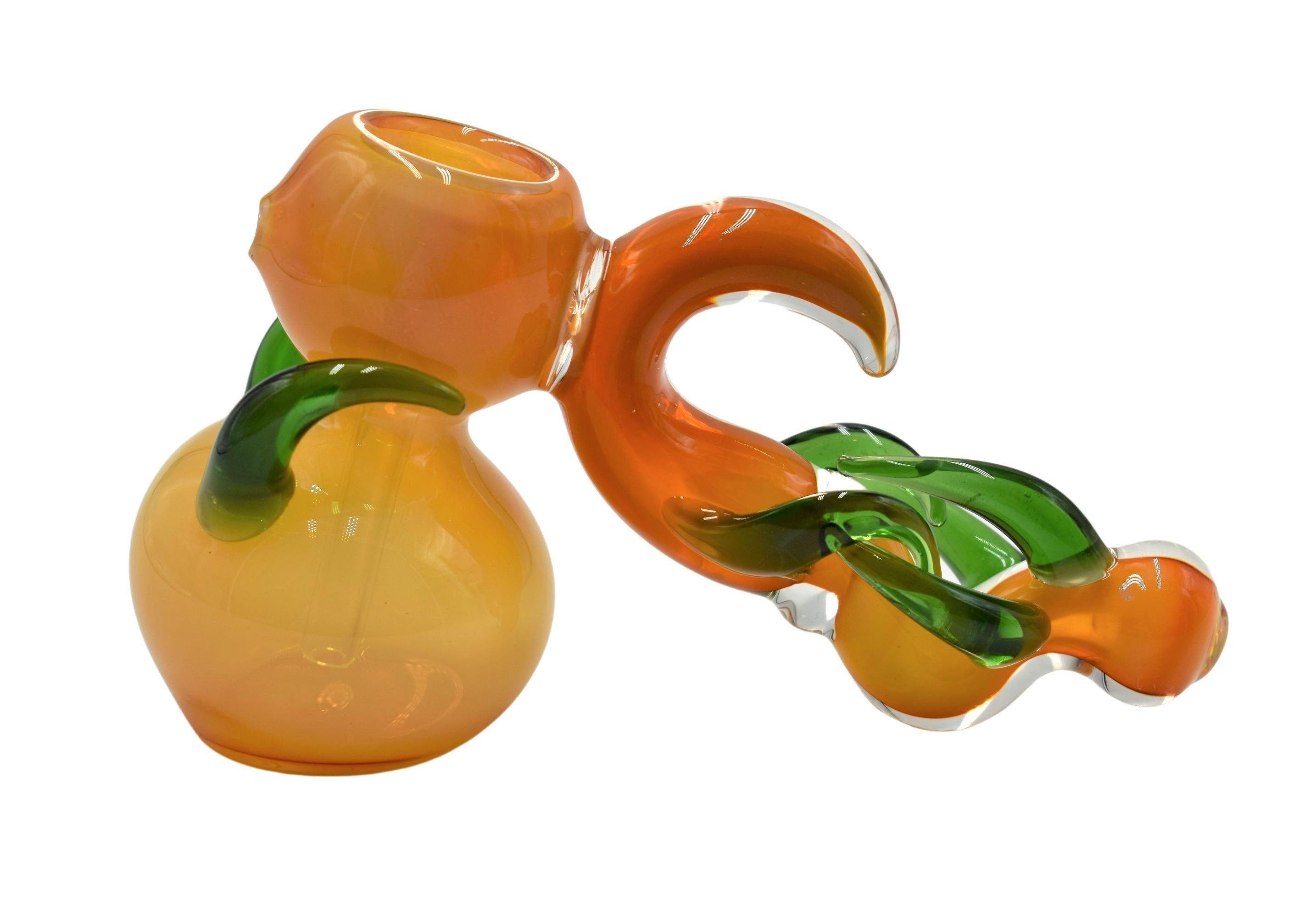 6" Fume Horn Premium Hammer Bubbler - Color May Vary - (1 Count)
