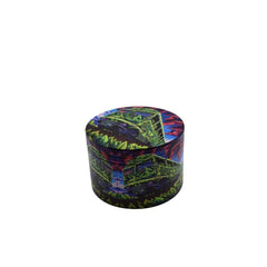 63mm 4 Part Grinder - Happy Bus - (1 Count)