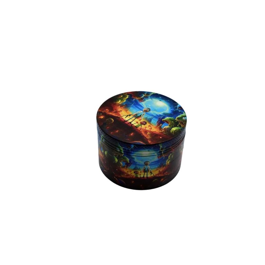 63mm 4 Part Grinder - Low Path - (1 Count)
