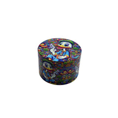 63mm 4 Part Grinder - Smoking Duck - (1 Count)