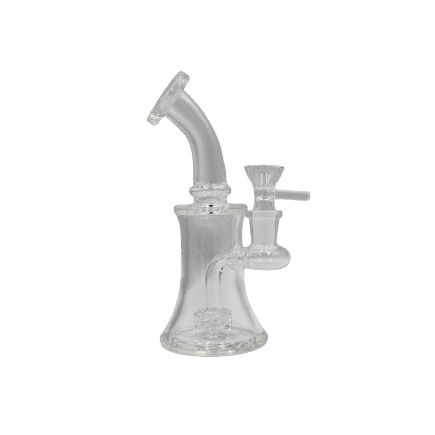 6.1" Double Blown Base Waterpipe - Colors May vary - (1 Count)