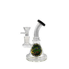 6.3" Bent Neck Waterpipe - Colors May vary - (1 Count)