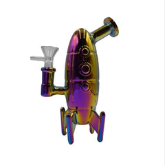 7" Rocket Waterpipe - Colors May Vary - (1 Count)
