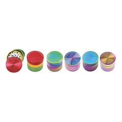 CHROMIUM CRUSHER HERB GRINDER 2.3" 70089