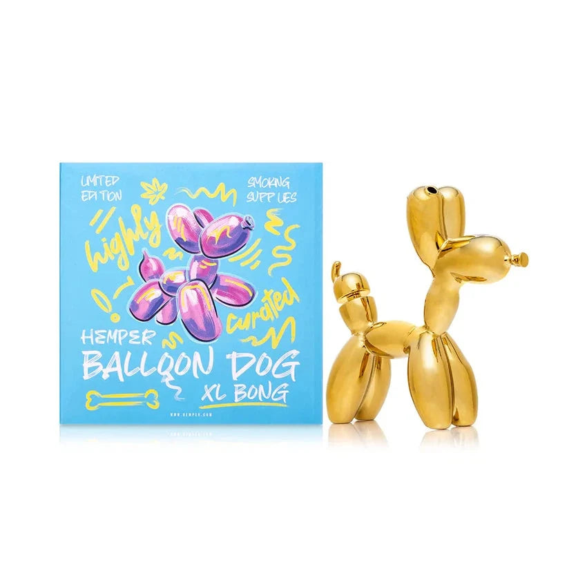 7.6" Hemper Balloon Dog XL Bong - (1 Count)