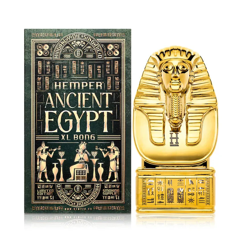 9.8” Hemper Ancient Egypt XL Bong- (1 Count)