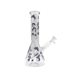 9.8" Shroomin' Waterpipe - Colors May Vary- (1 Count)
