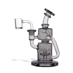 WULF ALPHA GLASS DAB RIG 14MM QUARTZ BANGER