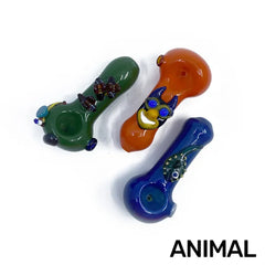 APEX GLASS HANDPIPE 4"