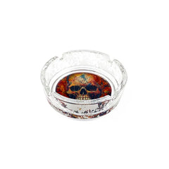 SMOKEZILLA GID GLASS ASHTRAY 25135 - SKULL