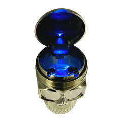 BUTT BUCKET SKULL ASHTRAY LED 30513