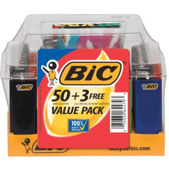 BIC LIGHTERS REGULAR VALUE