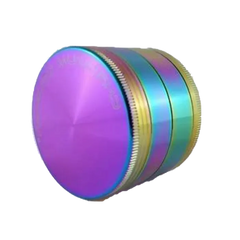 CHROMIUM CRUSHER HERB GRINDER 2.1" 70091- RAINBOW