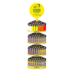 CLIPPER LIGHTER 4 TIER CAROUSEL - PSYCHEDELIC ART