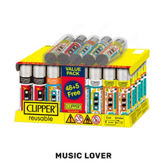 CLIPPER LIGHTER PRINTED +5