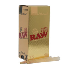 RAW CONES CLASSIC ETHEREAL GOLD PER BOX - KING SIZE