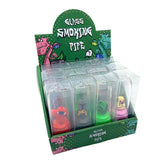 TRIPPY GOAT GLASS SMOKING PIPE YD085 - ASSORTED DESIGN