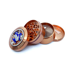 HERB GRINDER METAL TOP DESIGN - ASSORTED COLOR