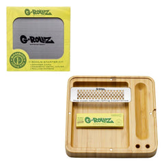 GROLLZ BAMBOO TRAVEL TRAY (15x14.5cm) - GR03204A