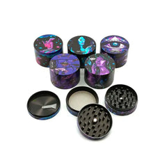 GET LOST FULL PRINT GRINDERS LARGE 63MM - ASSORTED