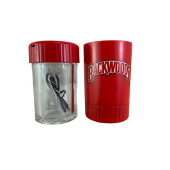 GLOW JAR WITH GRINDER - BACKWOODS