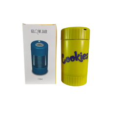 GLOW JAR WITH GRINDER - COOKIES
