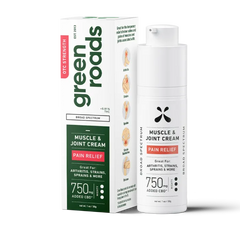 GREEN ROADS MUSCLE AND JOINT RELIEF CREAM