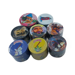IDGAF GRINDER 55/63MM JAR PRINTED MIX DESIGN GR6000