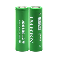 IMREN GREEN 21700 5000MAH 15A 2PK