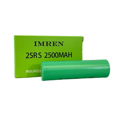 IMREN GREEN 18650 2500MAH 2PK