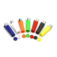 LIGHTER ROUND SHAPE PILL BOX - SOLID COLORS 30534