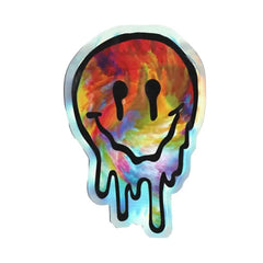 SMOKE PROOF BAGS PRECUT - MELTING SMILEY EMOJI