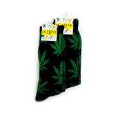 OG TREND SSM12 LEAF PRINT SOCKS - ASSORTED