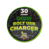 OOZE BOLT SMART USB CHARGER - BLACK OOZ-1376