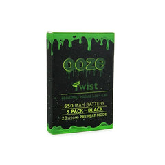 OOZE TWIST BATTERY 650MAH 5PK