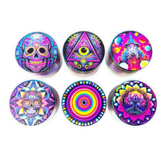 SMOKEZILLA RAINBOW METAL GRINDER 25552 - ASSORTED