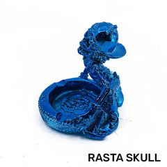 RASTA ASHTRAY CHROME SMALL ASSORTED COLOR