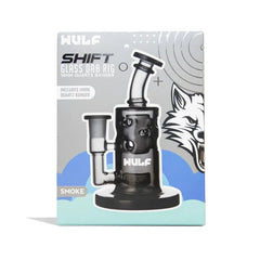 WULF SHIFT GLASS DAB RIG 14MM QUARTZ BANGER