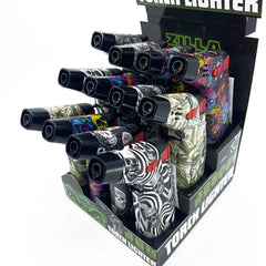 SMOKEZILLA PRINT B TORCH LIGHTER 25044 - ASSORTED