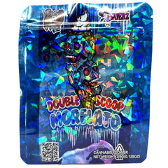 SMOKE PROOF BAGS - DOUBLE SCOOP MORELATO SKULLS ICE CREAM