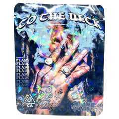 SMOKE PROOF BAGS - TO THE NECK SMOKING HAND