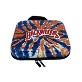 SMOKING SET BAG - BACKWOODS TIE DYE ORANGE BLUE