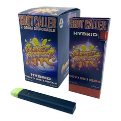 SHOTCALLER THCP HHC D8 DISPOSABLE 2G 5PC