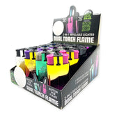 SMOKEZILLA TORCH 023696 DUAL FLAME - ASSORTED