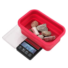 TRUWEIGH CRIMSON COLLAPSIBLE BOWL SC-210 1000G X 0.1